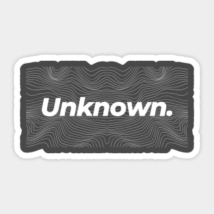 Unkown Sticker